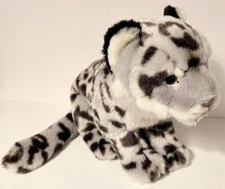 Webkinz Signature Snow  Leopard No Code Retired Ganz Plush WKS1048