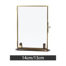 Glass Pressed Flower Frame Tabletop Artwork for Plant Bedroom