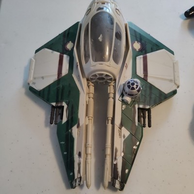 2004 Hasbro Star Wars Anakin s Green Jedi Star Fighter 3.75  Figure Vehicle