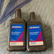 (2) ACDelco 10-5073 Power Steering Fluid 32oz for Chevorlet GMC Cadillac