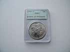 1898-0 Morgan Silver Dollar PCGS-MS63. Stunning white fields, OGH, RATTLER