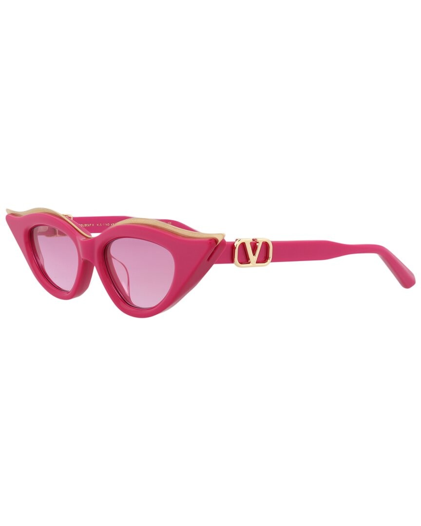 Valentino Women's Vls-114D 49Mm Sunglasses Women's Pink