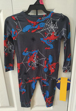Spiderman Infant Long Sleeve Top and Pants 2-Piece Pajama Set NWT Size 18M