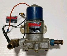 Vintage Holley Gph-110 Blue Electric Fuel Pump H-6194-1 Motor Runs No Press Test