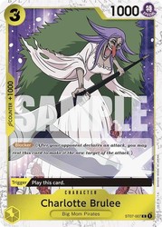 Charlotte Brulee Jolly Roger Foil ST07-007 One Piece Premium Booster The Best