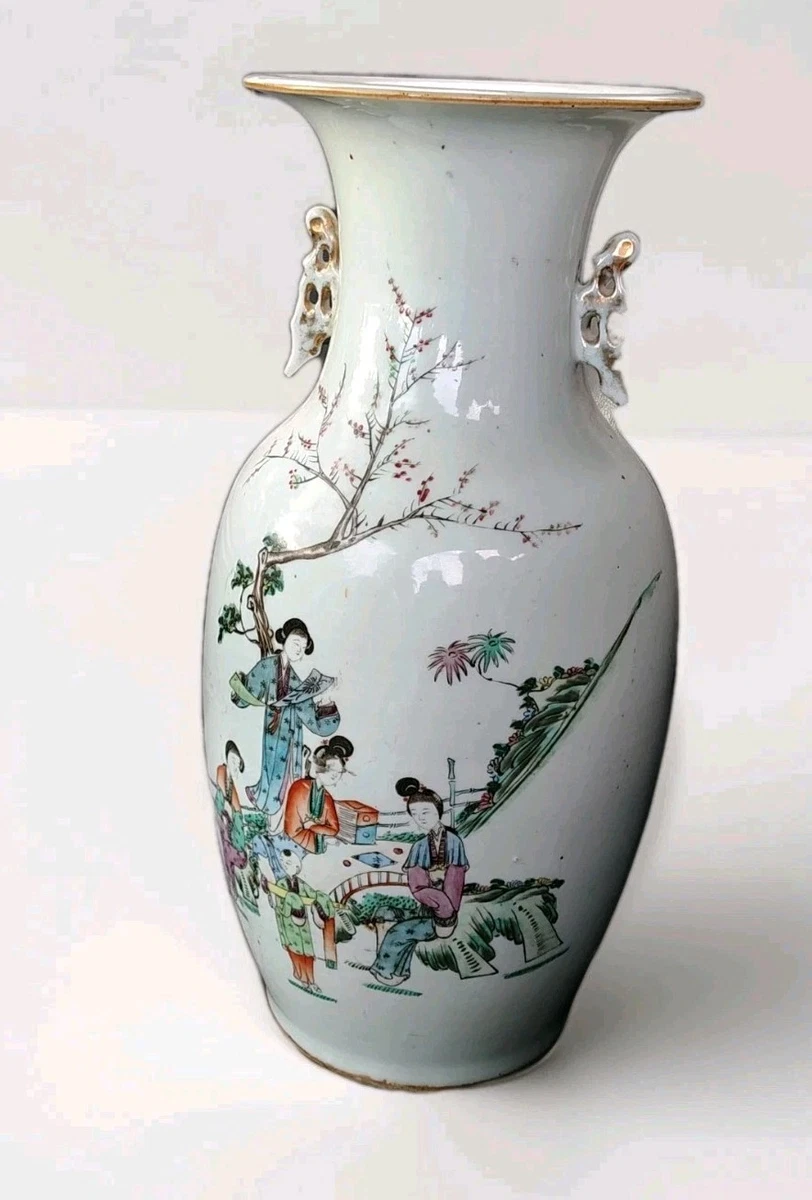大花瓶中国古董花瓶| eBay