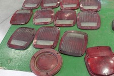 Vintage Tail  Light Lenses Auto Trailer Truck Guide