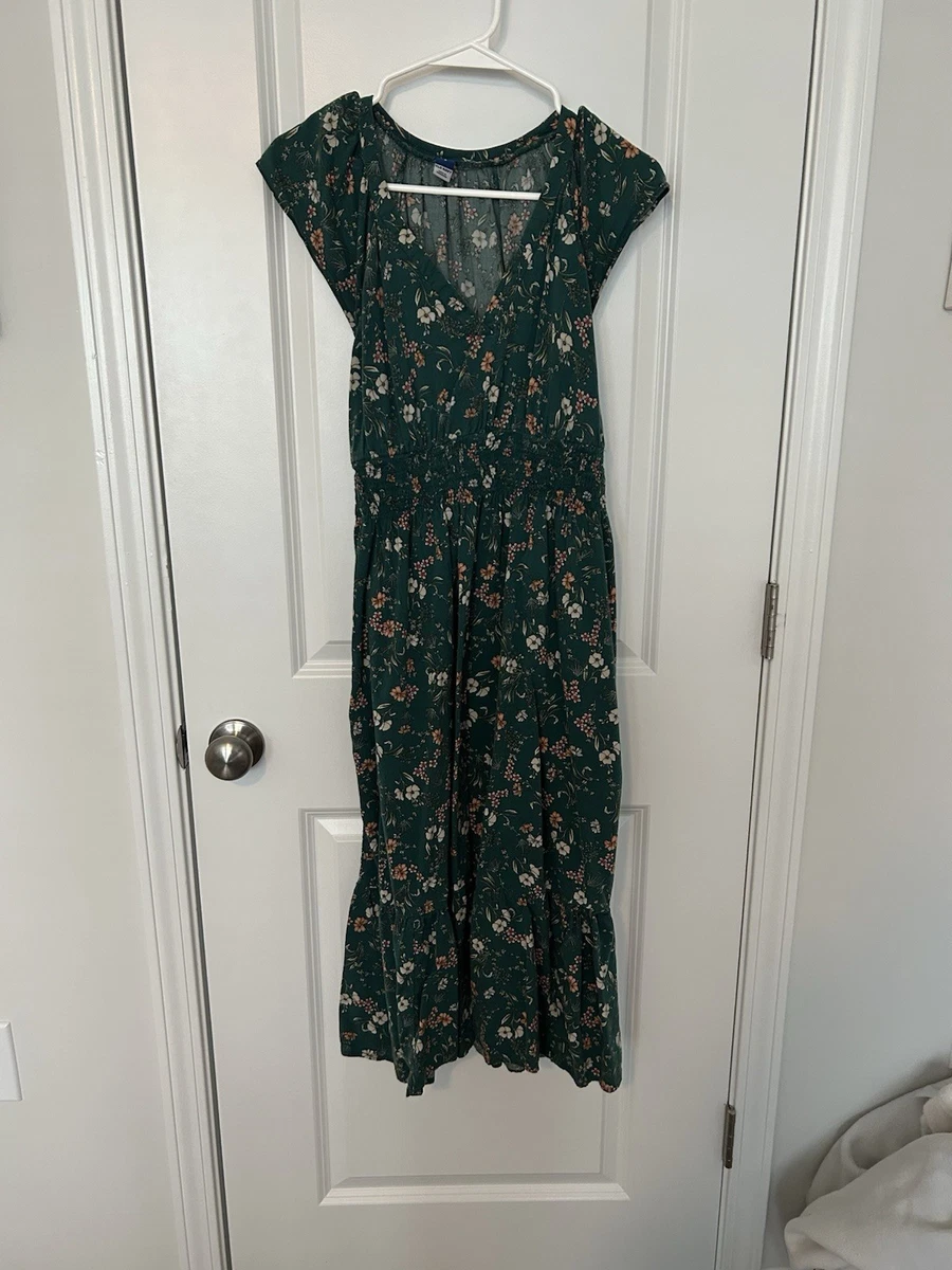 old navy green floral dress Dresses for Women for sale Floral maxi dress