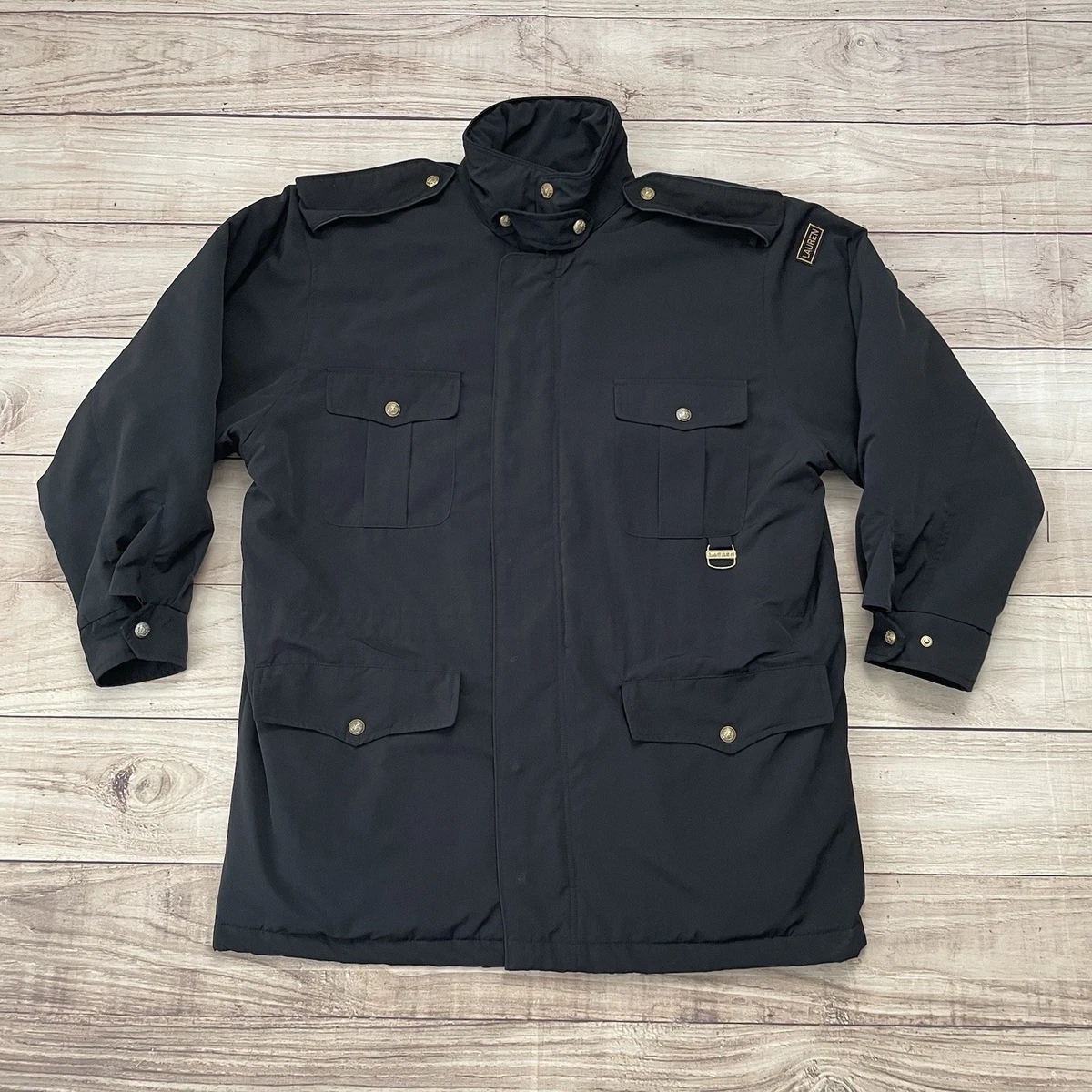 Polo Ralph Lauren military jacket 黒 L Polo Ralph Lauren Military Jacket Black Coats, Jackets & Vests for