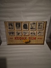 Vintage Kodak Sign: Cardboard Get Kodak Film Here 24" X 15"