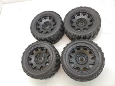 4x Proline Masher X HP 1/5 Belted Monster Truck Tires on 24mm Hex Wheels Used