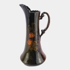 Zanesville Pottery La Moro Standard Glaze Vintage Pottery Floral Ceramic Ewer
