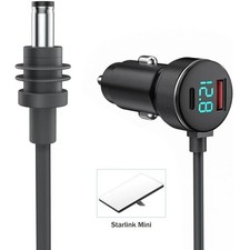 For Starlink Mini Power Cable Cigarette Lighter Adapter For Outdoor Sport