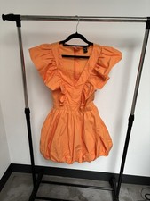 Orange Dress Size M