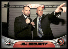 2016 Topps WWE Perspectives The Anti Authority #5AA J&J Security wrestling card