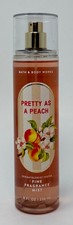 1 NEW BATH  BODY WORKS PRETTY AS A PEACH FINE FRAGRANCE MIST SPRAY 8 OZ LARGE