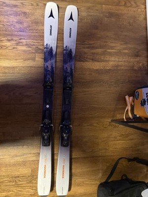 Atomic Maverick 84 Men's All-Mountain Skis, Grey/Black, 153cm w/ E M 10 GW Black