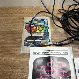 ColecoVision Video Game Console with Power Supply Untested with 2 Games