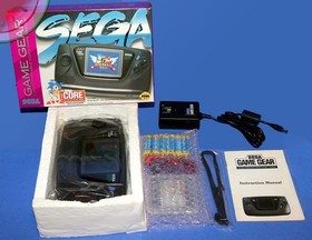AMAZING Sega GAME GEAR System COMPLETE in Box CIB Recapped SONIC 2 A/C Adapter