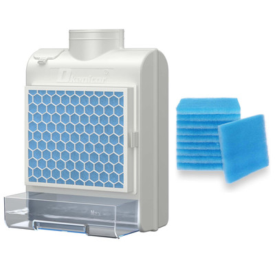 3-in-1 Indoor Dryer Vent Kit for Electric Dryer, Dryer Vent Box with 10 Piece...