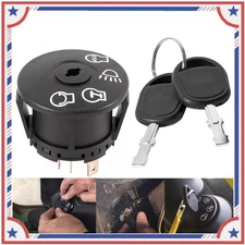 Ignition Switch For John Deere X100 X300 X390 X500 X520 X310X540 with 2 Keys