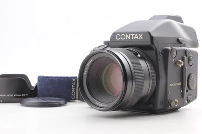 ⏯ [Mint+++] Contax 645 Film Camera + 80mm f/2 Lens AE MF-1 MFB-1A 120 Japan - Photo 1/4