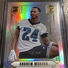 Andrew Mukuba, Eagles Football,2025 Panini Donruss Elite, RC, #200, 158/999