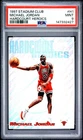147332427 Michael Jordan 1997 Topps Stadium Club #H1 Hardcourt Heroics PSA 9