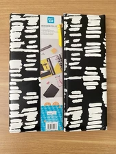 PEN + GEAR 1" BINDERFOLIO BLACK/WHITE Binder/Portfolio 175 Sheet Capacity