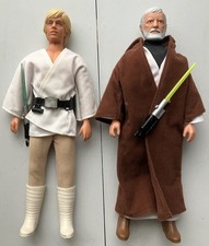 1978 Kenner Star Wars Luke Skywalker Obi-Wan - 12  Figure Vintage Large Size