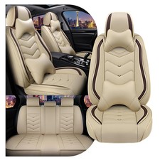 Car Seat Covers Hyundai Tucson 2005-2026 Nappa Leather Luxury 5-Seat Beige