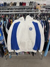 Vintage Yamaha Racing Team Fox Sweatshirt Blue Hoodies Long Sleeve Mens Size S/M