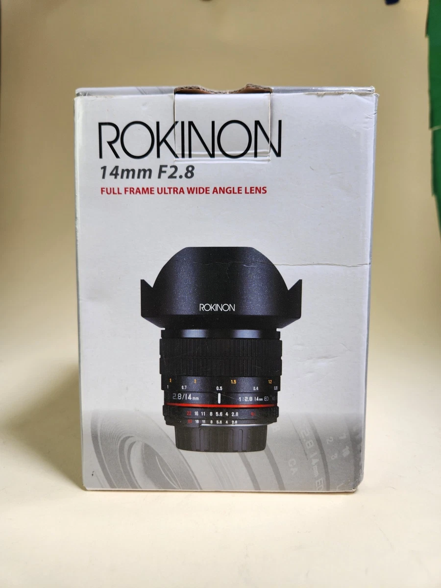 ROKINON f/2.8 Camera Lenses 14mm Focal for sale | eBay
