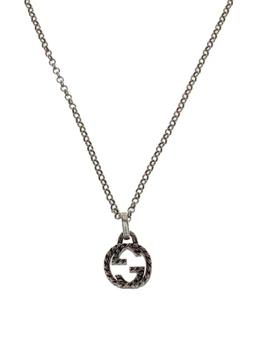 GUCCI SV925 Collana in argento con top da uomo usata