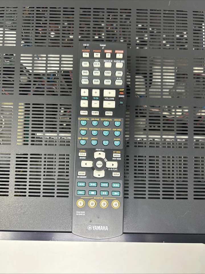 Yamaha Rx-V661 Natural Sound Black 7.1 Channel AV Receiver 380 W/ Remote Bundle - Image 3 of 4