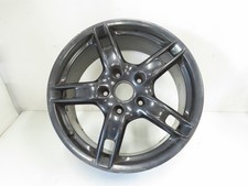 02 Porsche Boxster 986 #1297 Wheel, Five Spoke Black 18x8 Front 98736213600