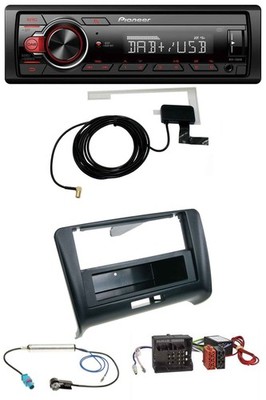 Pioneer 1DIN MP3 DAB USB AUX Autoradio für Audi TT 06-14 Aktivsystem Quadlock