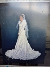 Vintage Beaded Lace Wedding Dress