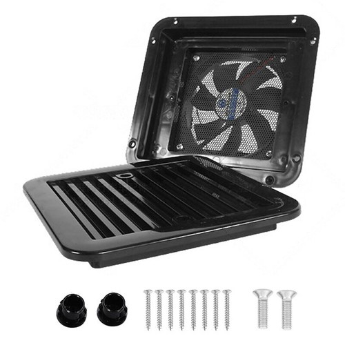 12V RV Caravan Motorhome Side Air Trailer Vent Ventilation Cooling Exhaust Fan-- - Picture 2 of 7