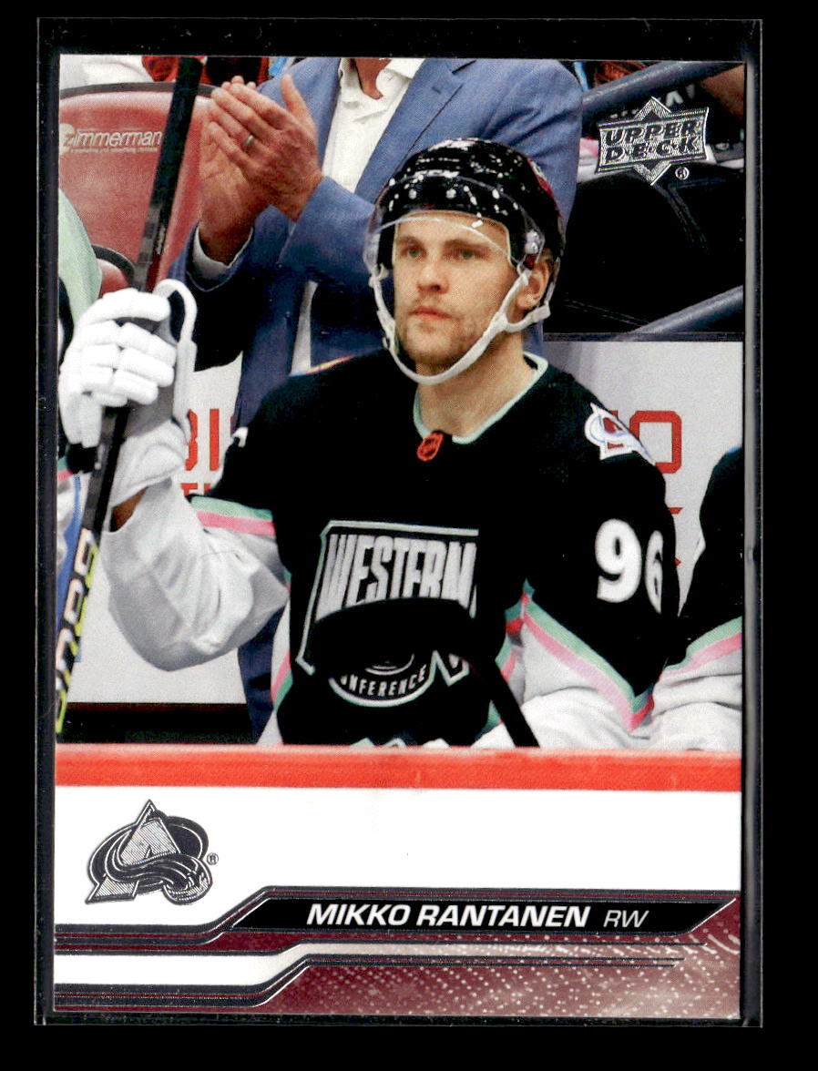 mikko▶◀*. 2023-24 Upper Deck NHL Hockey Mikko Rantanen #669 2 Card Lot | eBay