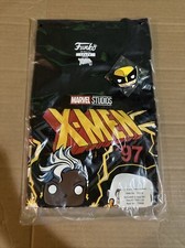 Funko Tee Marvel Collector Corps X-Men 97 T Shirt Large + Wolverine Pin