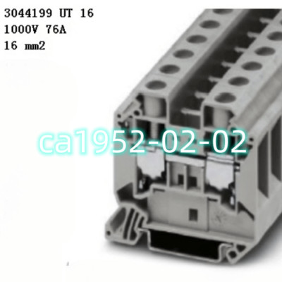 Original New 50Pcs/Box PHOENIX CONTACT Terminal block UT16 3044199
