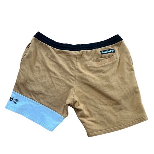 Timberland Color Block Cotton Activewear Lounge Shorts Size 2XL - 第 3/4 張圖片