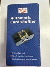 Cardinal 2 Deck Automatic Card Shuffler Machine - Black. Poker Man Cave