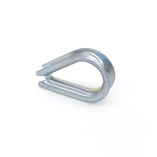 (20 pièces) Câble de câble métallique en acier galvanisé M6 1/4 de diamètre 6 mm dé à coudre gréement - Photo 4/6