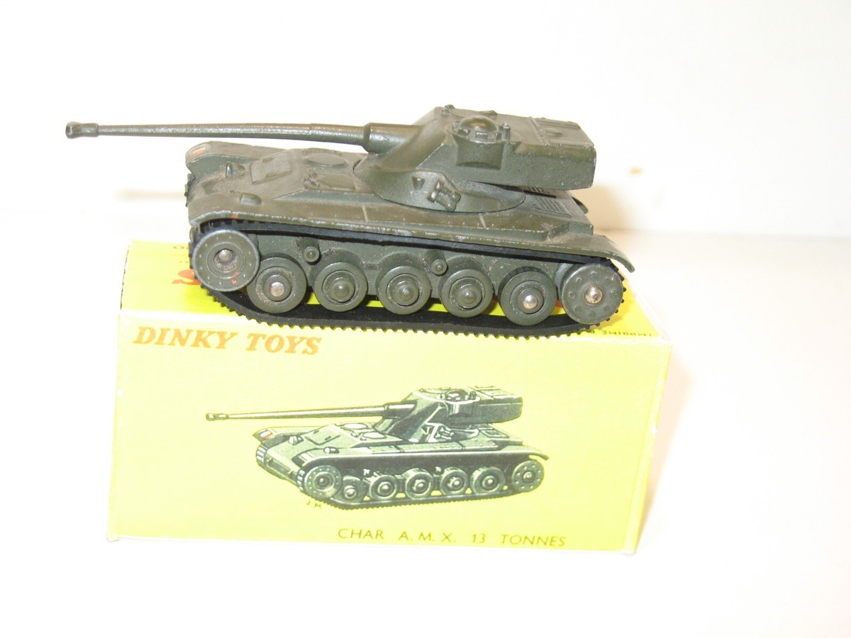 Dinky Toys 80 C Char AMX 13 Tonnes Militaire - Boîté NEUF - Miniature De Collection