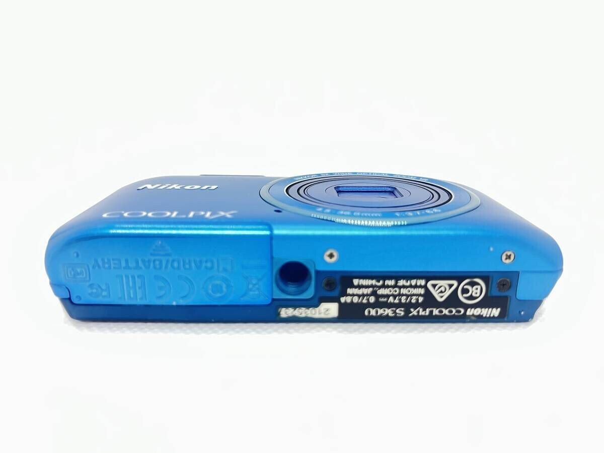 Nikon COOLPIX S3600 BLUE ブルー ニコン クールピクス 81XpzO0z0WL._UF350,350_QL50_.jpg