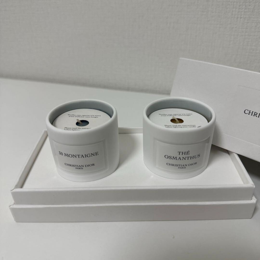 Dior ディオール　フレグランスキャンドル　ノベルティ　プレステージ　オマケ付 Dior ディオール フレグランスキャンドル ノベルティ