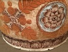 Rare Signed  Early19th C. Handmade Antique Amer. Wallpaper Bonnet/Hatbox Large — photo 2