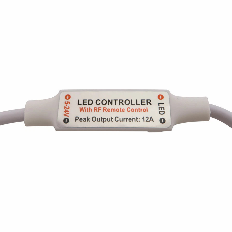 LED Funkdimmer + Fernbedienung 12V DC gekoppelt stufenlos dimmen Funk Dimmer - Bild 3 von 3